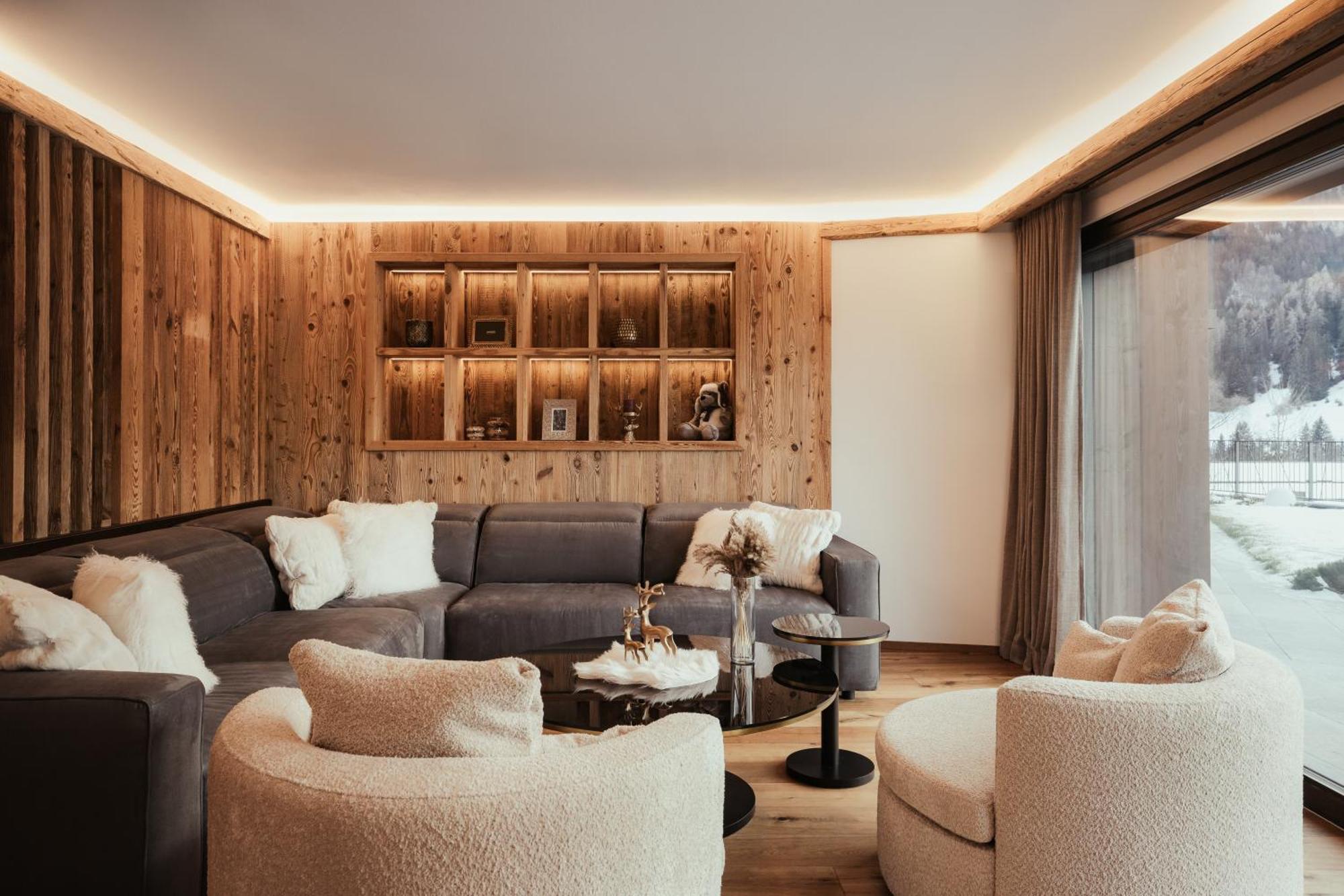 Luxury Chalet P Ortisei Luaran gambar